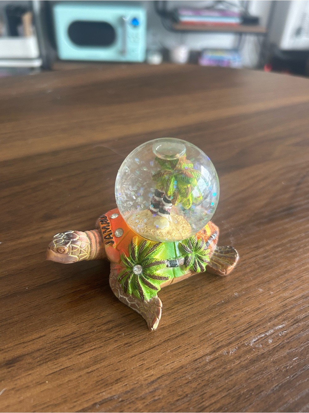 Jamaica Turtle Snow Globe